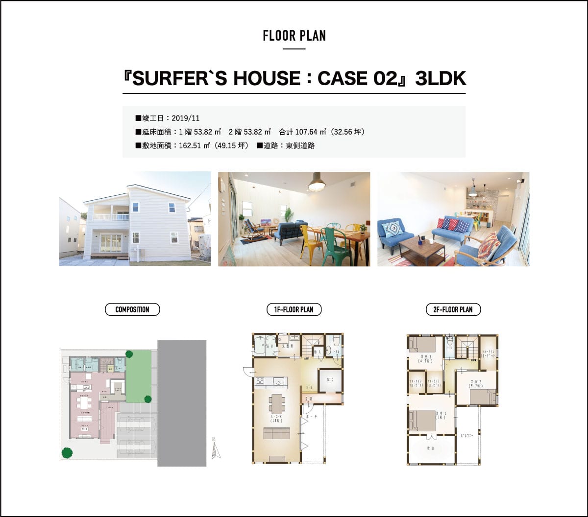 『SURFER`S HOUSE:CASE02』3LDK