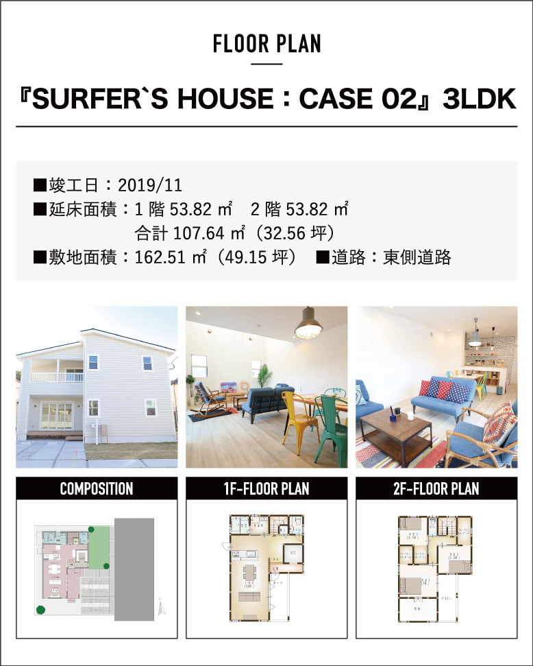 『SURFER`S HOUSE:CASE02』3LDK