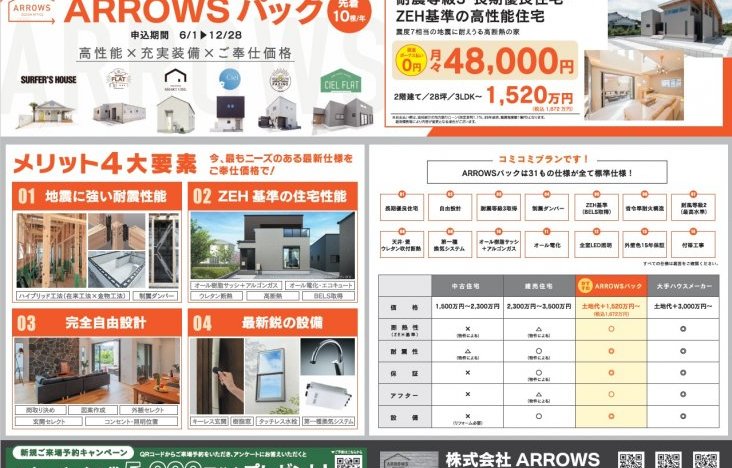 【限定10棟】ARROWSパック(豪華30パックコミコミ!)