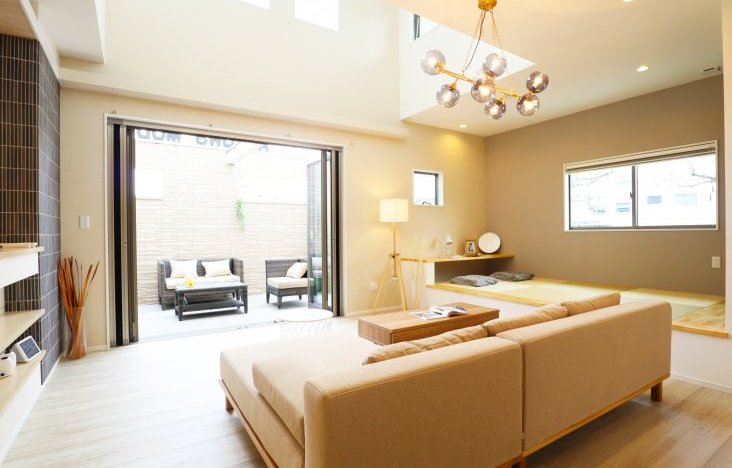 広々としたリビング