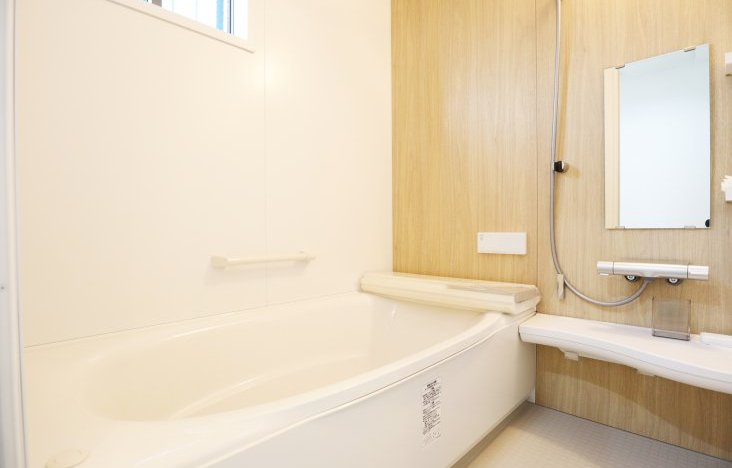 ゆっくりくつろげるバスルーム