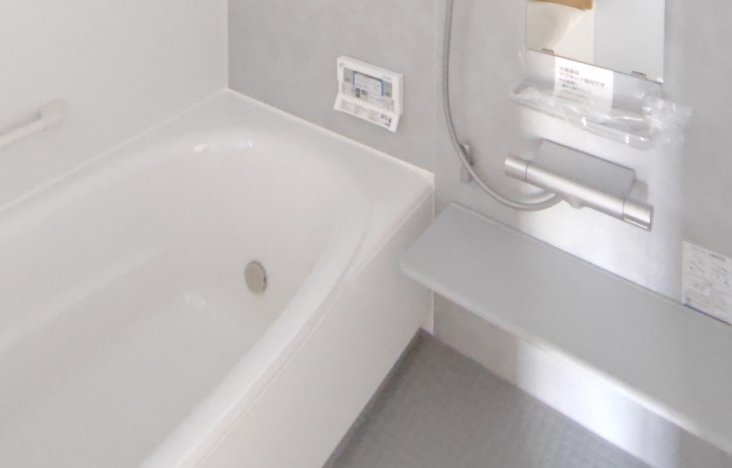 ゆっくりくつろげるバスルーム