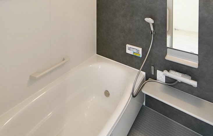 ゆっくりくつろげるバスルーム